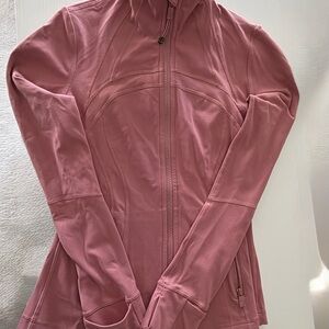 lululemon athletica Mauve Zip-Up Athletic Jacket